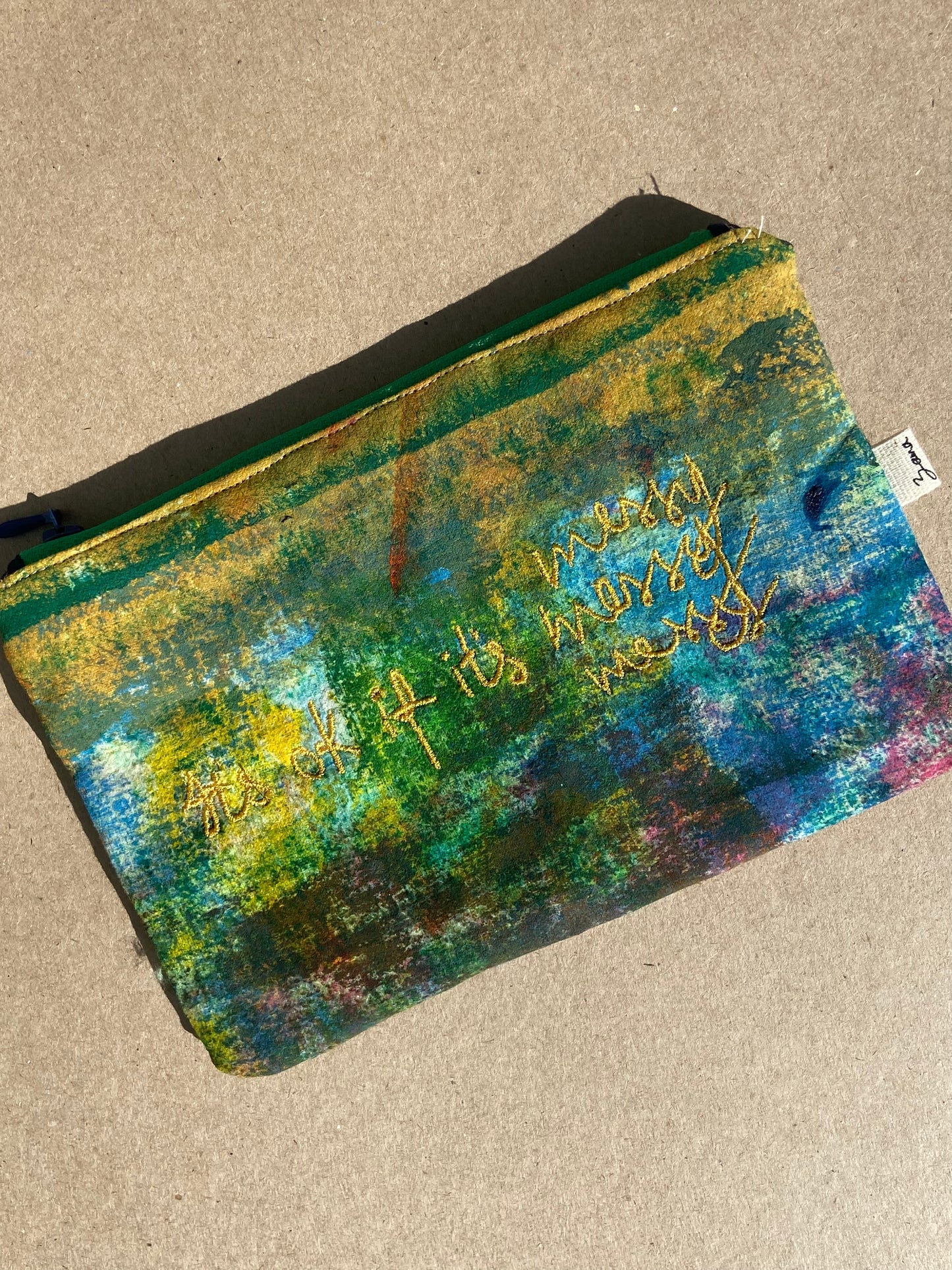 it’s ok if it’s messy - pencil case