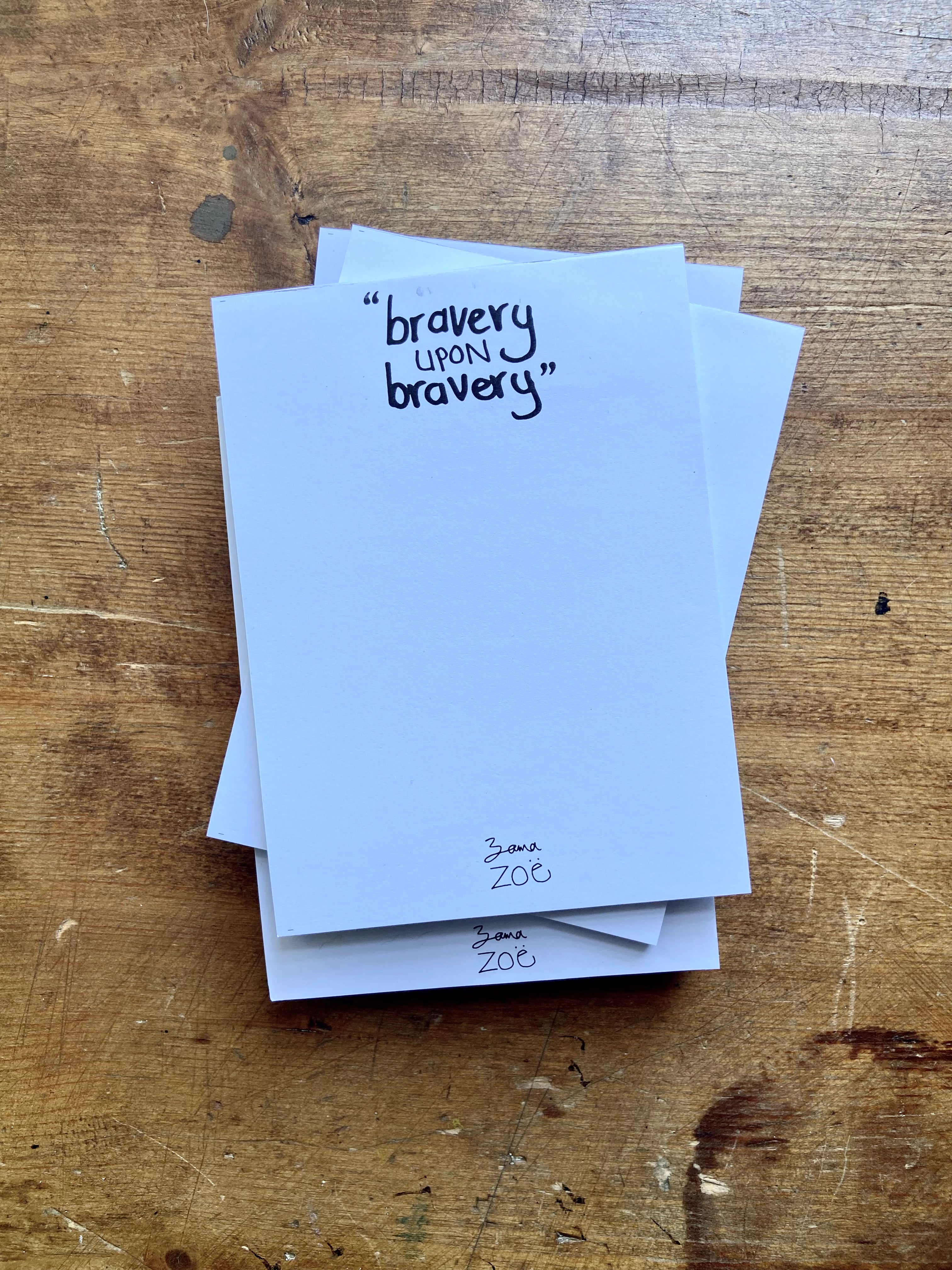 a6 notepad – demivantonder