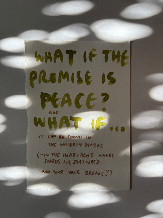 peace is the promise