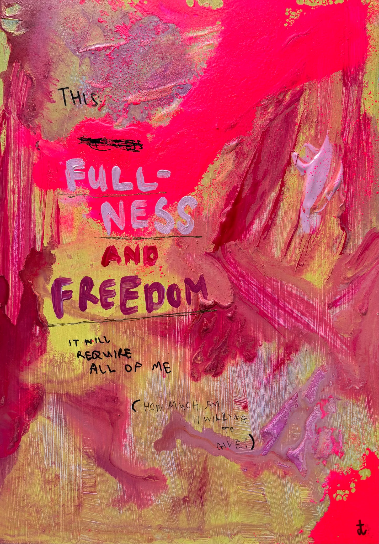 this fullness and freedom